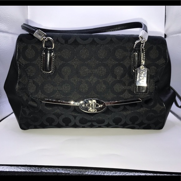 Coach Handbags - COACH Madison Op Art Satchel